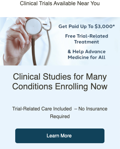 Link to redirect to search for heart disease research resources