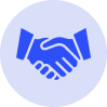 Icon Showing Partnership Success
