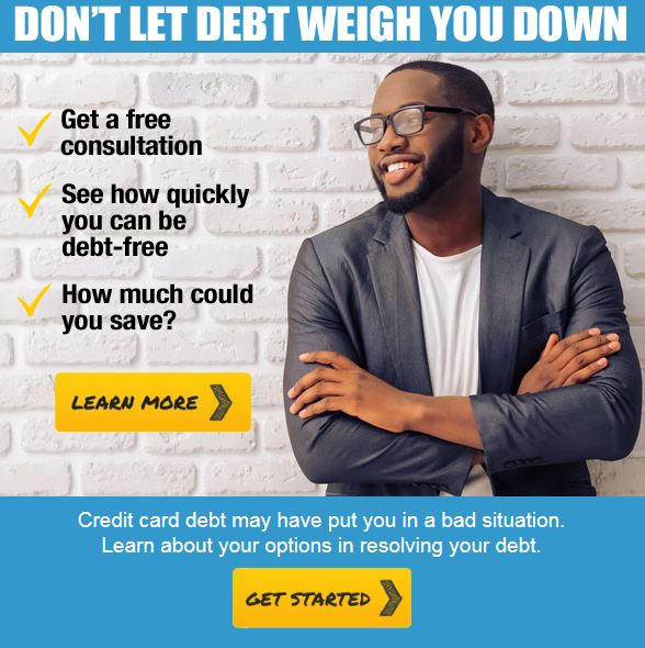 Link to redirect to search for debt relief resources